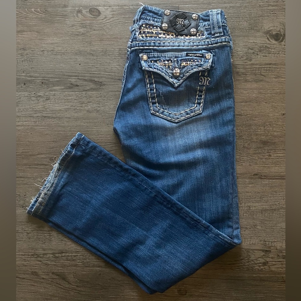 Miss Me jeans bedazzled size 28